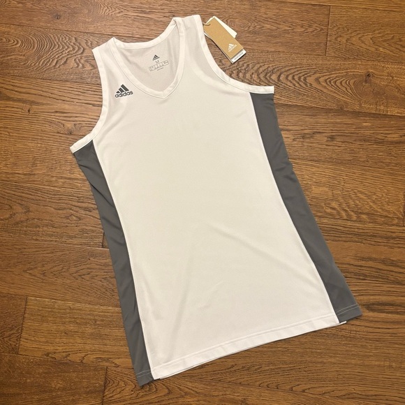 ADIDAS QUICKSET SLEEVELESS VOLLEYBALL JERSEY - Picture 10 of 11